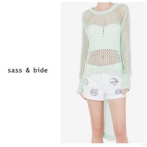 Sass and Bide Kiss the Sky sweater - open knit